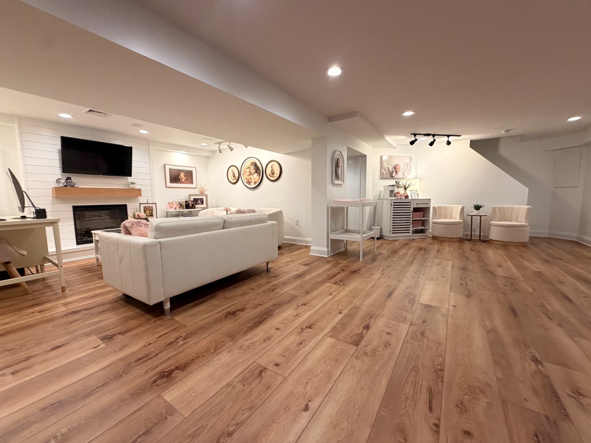 North Shore Oak flooring extending across an open room
